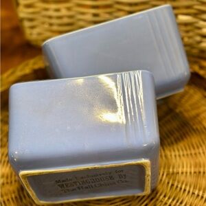 Vintage Hall China Co Promo Dishes Made for Westinghouse with Refrig Purchase